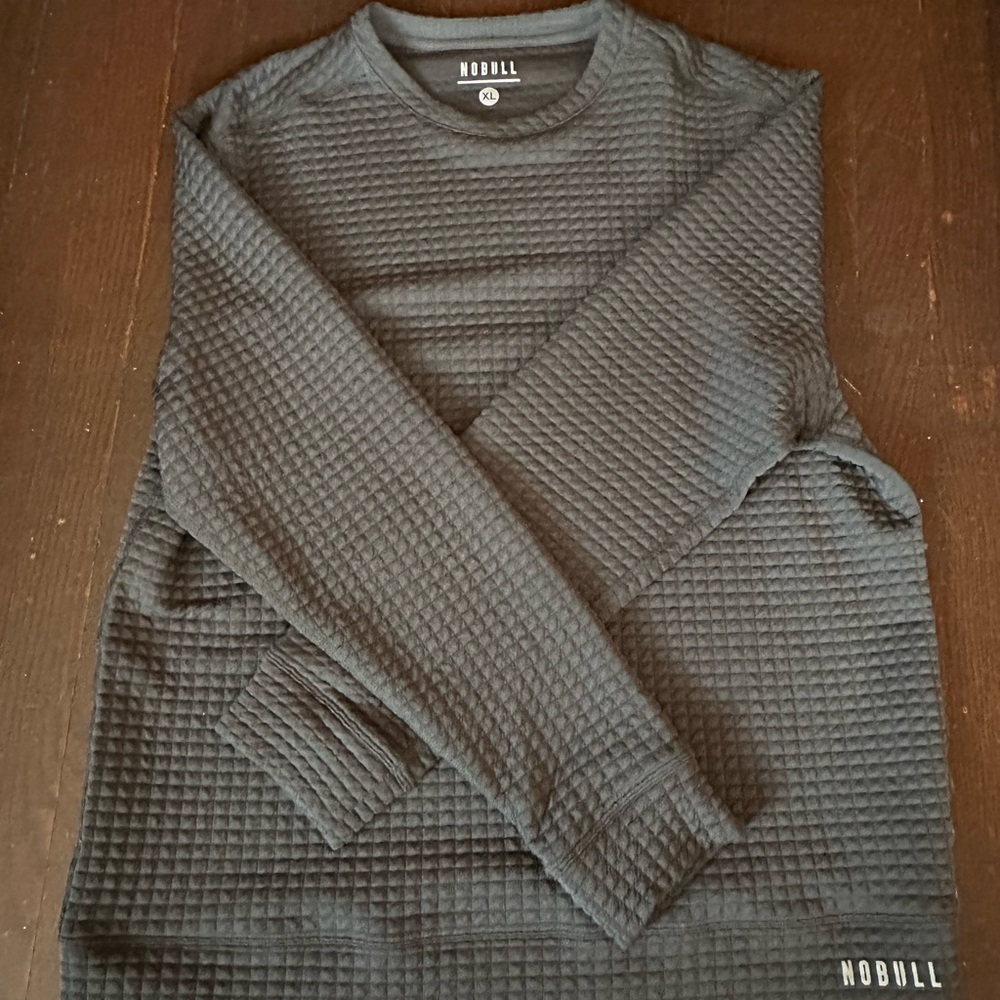 NOBULL Men’s Quilted Crew Pullover
